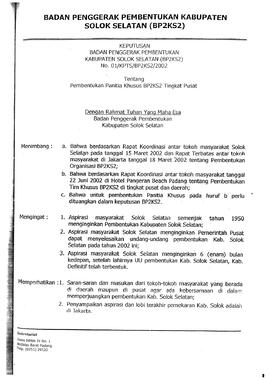Proses Pembentukan Kabupaten solok selatan 17