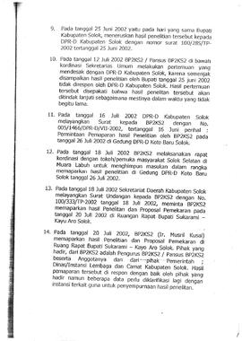 Proses Pembentukan Kabupaten solok selatan 8
